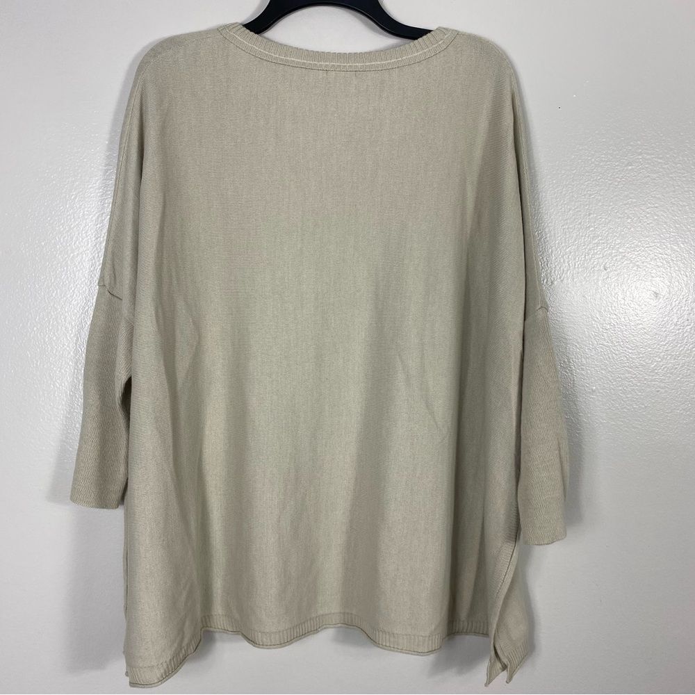 Mersea Catalina sweater in sand One size - Picture 4 of 12